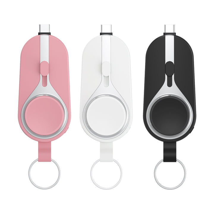 Draagbare powerbank sleutelhanger, compacte universele lader, ideaal voor reizen en mobiel snel opladen.