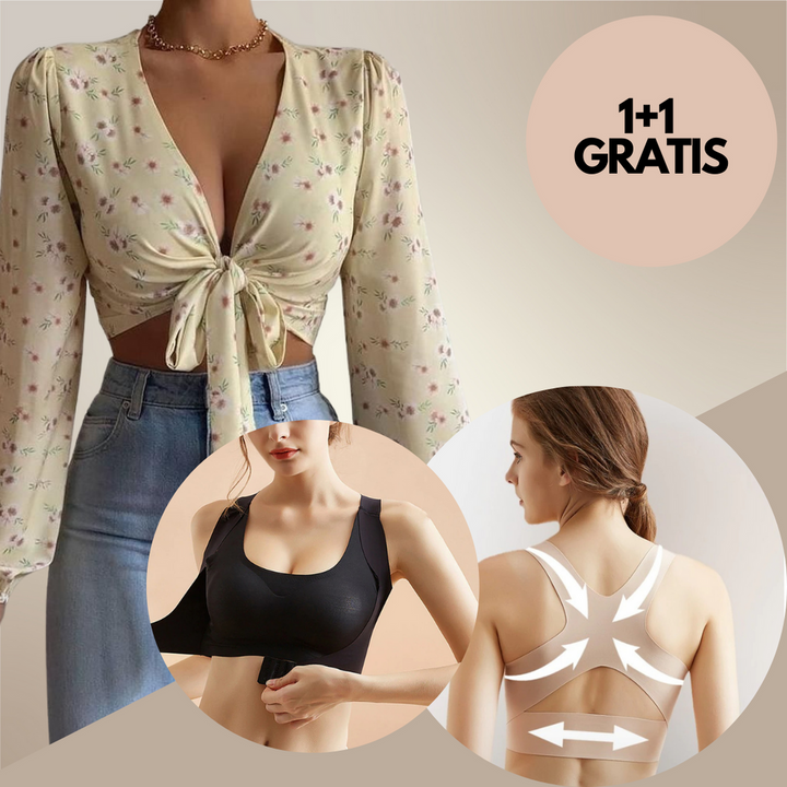 Elegante corrigerende damesbeha voor rugondersteuning, houdingsverbetering en dagelijks comfort.