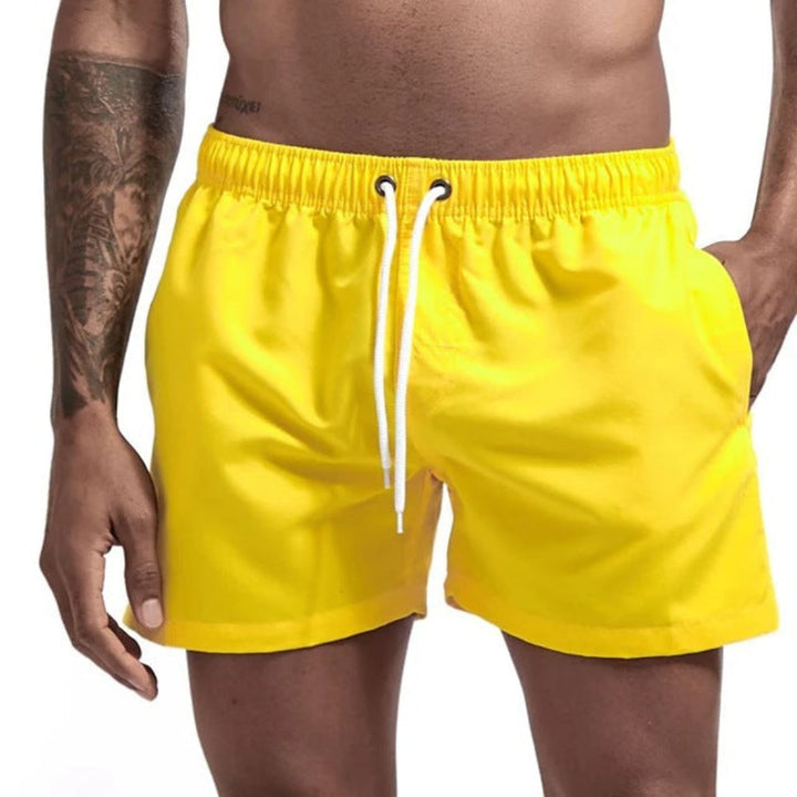 Comfortabele heren strandshorts, ideaal voor vakantie en strand, ademend en veelzijdig.