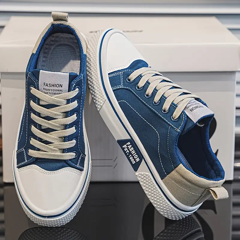Flexibele en ademende heren schoenen, antislip en veilig voor elke dag.