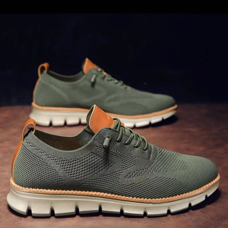 Ademende heren lichtgewicht sneakers, ook beschikbaar in grote maten, voor optimaal loopcomfort het hele jaar.