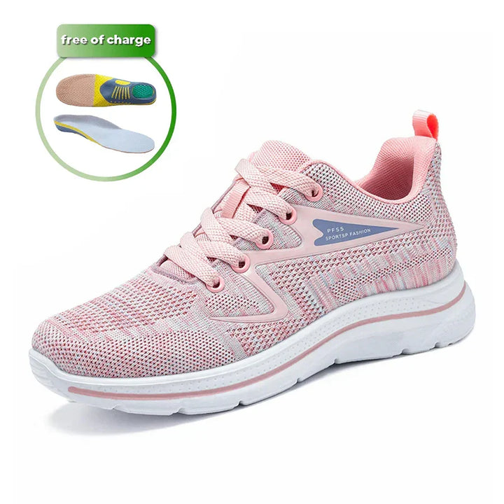 ActiveWalk Pro damessneakers, speciaal voor hielspoor & fasciitis, orthopedisch comfort & pijnverlichting alledaags.
