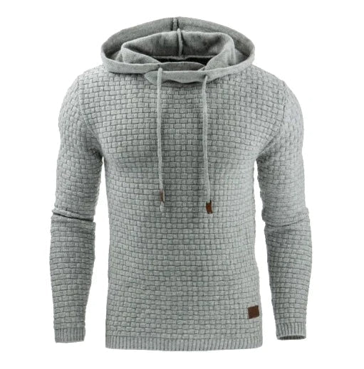Casual heren hoodie, veelzijdige capuchontrui, essentieel voor comfortabele herenkleding.