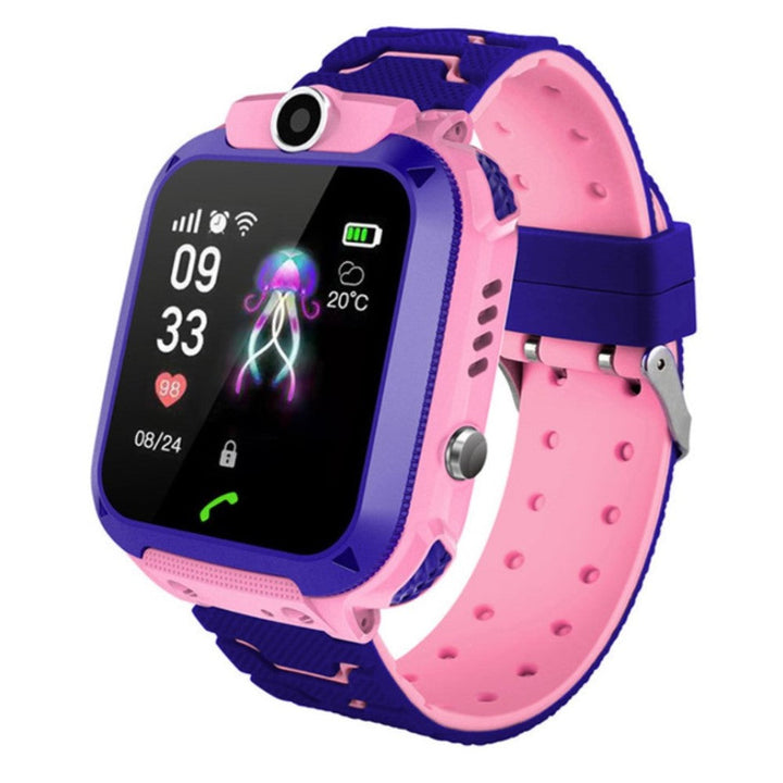 Robuuste kinder smartwatch, speciaal ontworpen voor actieve kinderen, met GPS en lange batterijduur.