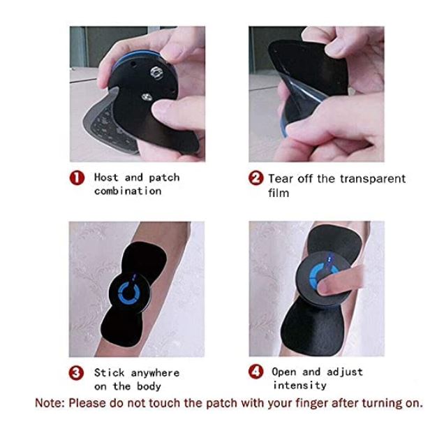 Efficiënte EMS massager voor nek, benen en sport herstel. Vermindert spierspanning en bevordert ontspanning.