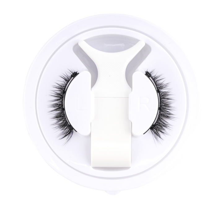Schoonheidsset voor dames: hoogwaardige magnetische wimpers met pincet, perfect voor snelle en elegante oogmake-up.