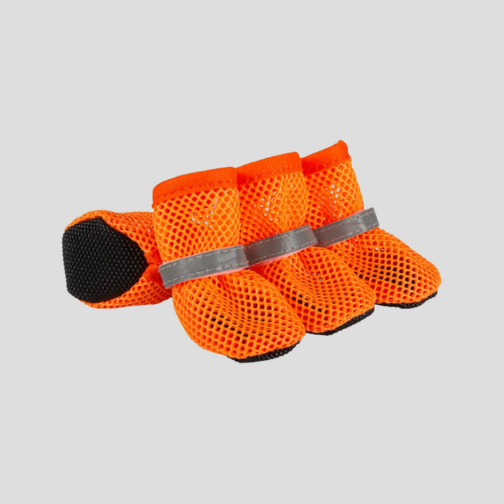 Duurzame antislip kattenschoenen/hondenschoenen van rubber en katoen voor optimale potenbescherming.