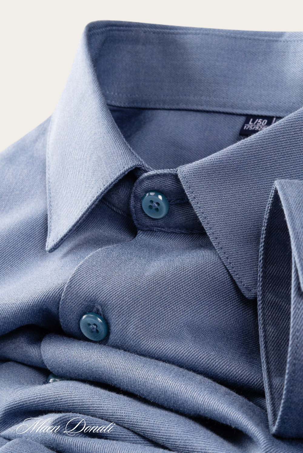 Comfortabel heren overhemd Silvano, flexibel en stijlvol voor smart casual looks of dagelijks gebruik.