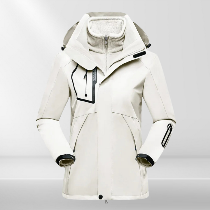 Dames winterjas Romy, waterdicht en winddicht, ook geschikt als lichte tussenjas in de lente/herfst.