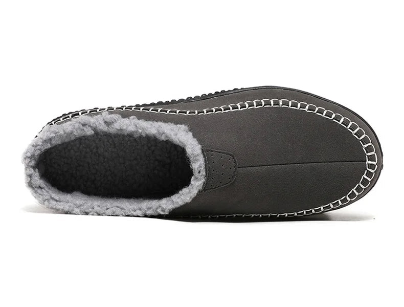 Antislip heren winterpantoffels; veiligheid en comfort op elke ondergrond.