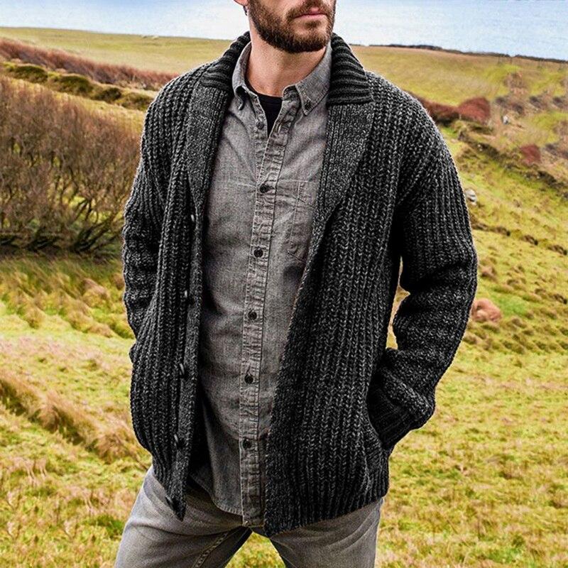 Warm Jaedans herenvest met lange mouwen, perfect voor winterkleding en comfortabel dagelijks gebruik.