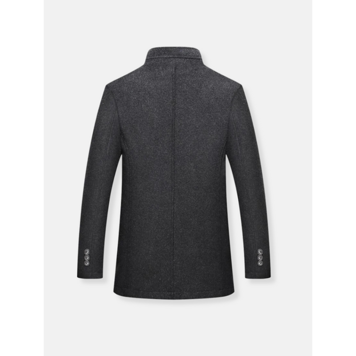 Stijlvolle Heren Wintermantel Jules, klassieke warme jas voor heren, comfortabel en tijdloos voor elke gelegenheid.