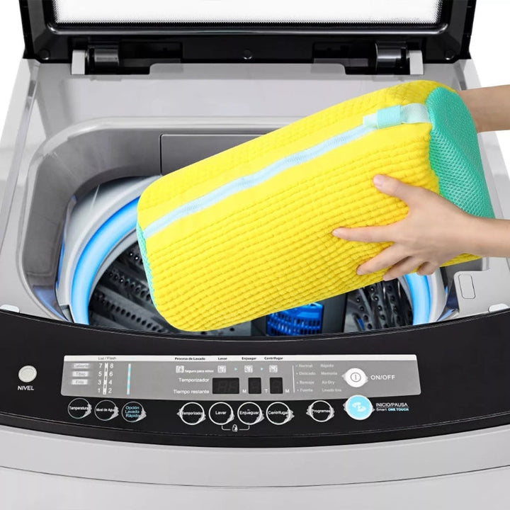 Duurzame reinigingszak voor schoenen; ideaal voor beschermende wasbeurten van sneakers in elke wasmachine.