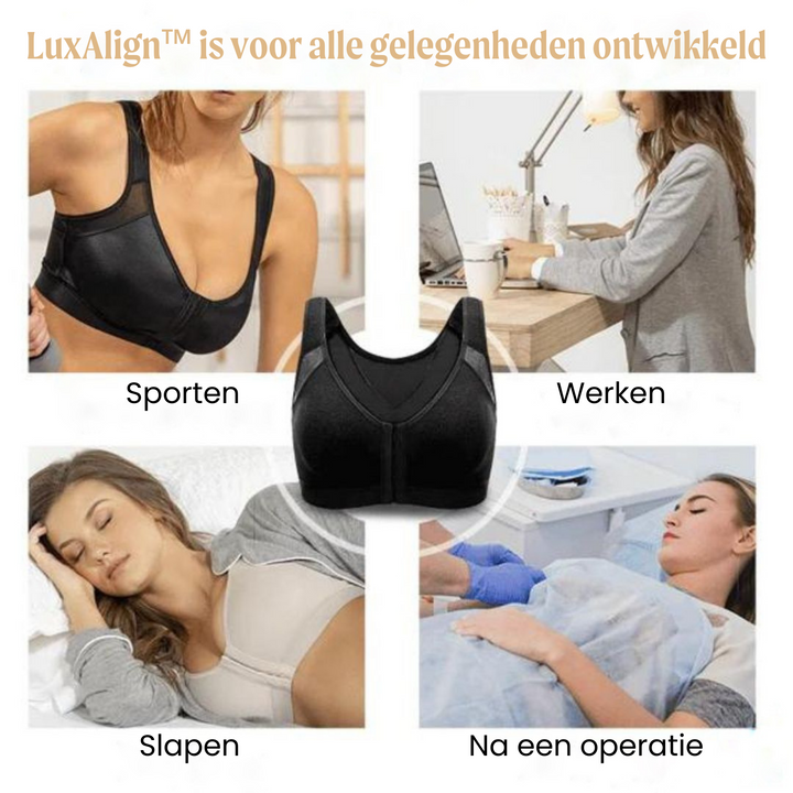 Hoogwaardige corrigerende beha voor dames, speciaal voor rugondersteuning.