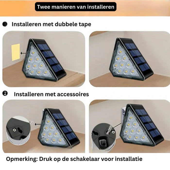 Energiezuinige StepBright LED verlichting voor buitentrappen, duurzaam en modern voor uw tuin.