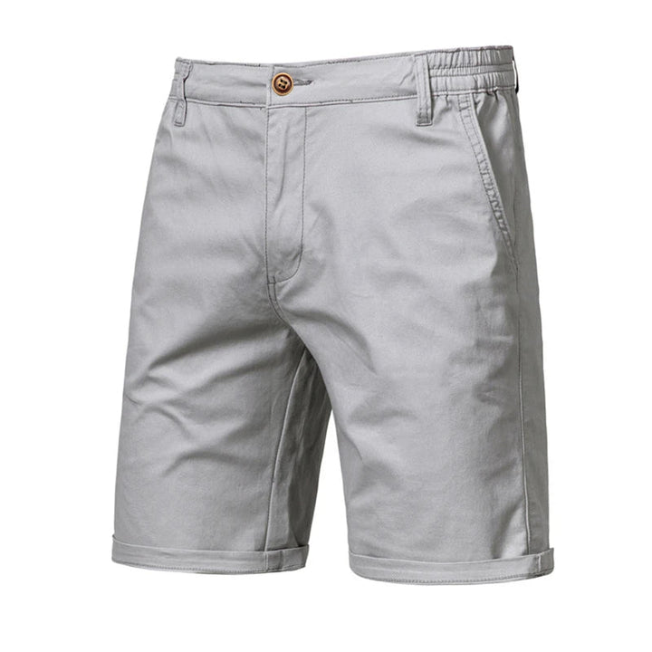 Modieuze korte broek voor mannen, trendy herenkleding voor lente en zomer. Comfortabele pasvorm.