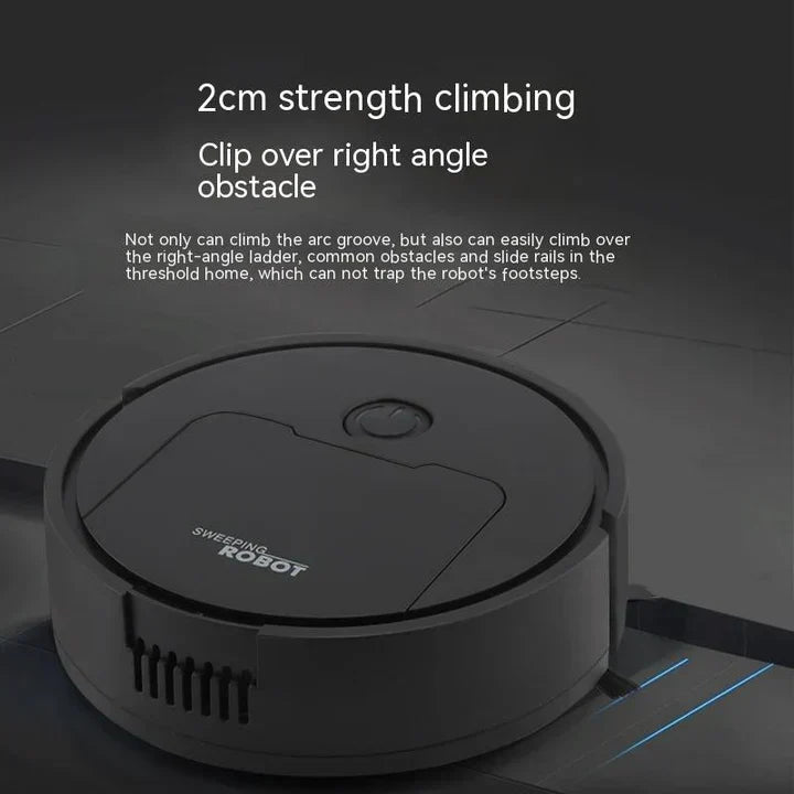 Detail van slimme sensoren op robotstofzuiger, navigeert efficiënt en voorkomt botsingen tijdens reiniging.