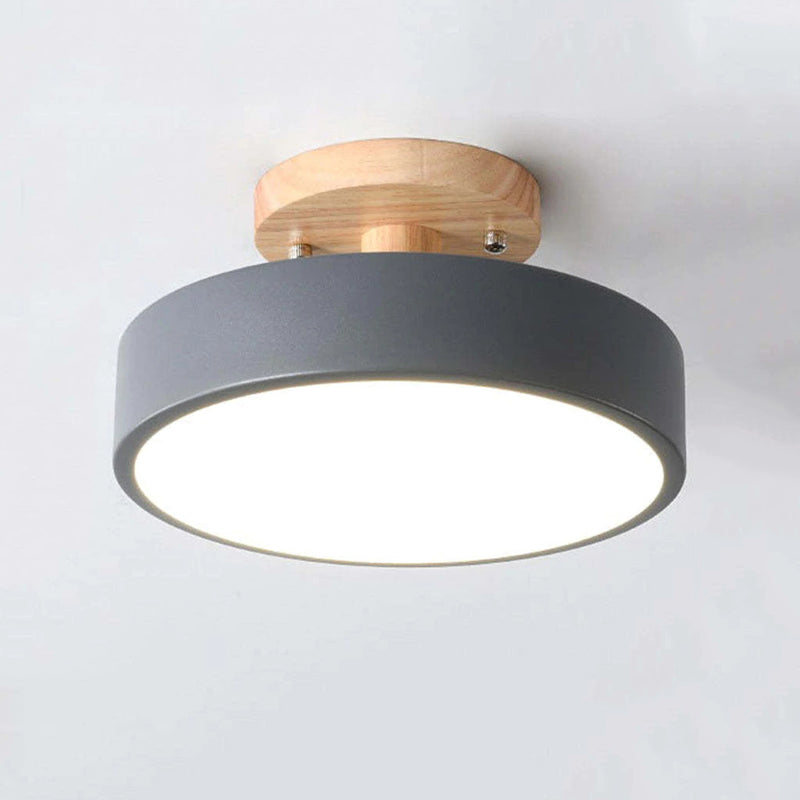 Veelzijdige dimbare 36W LED plafondlamp, perfect als moderne woon- of slaapkamerlamp.