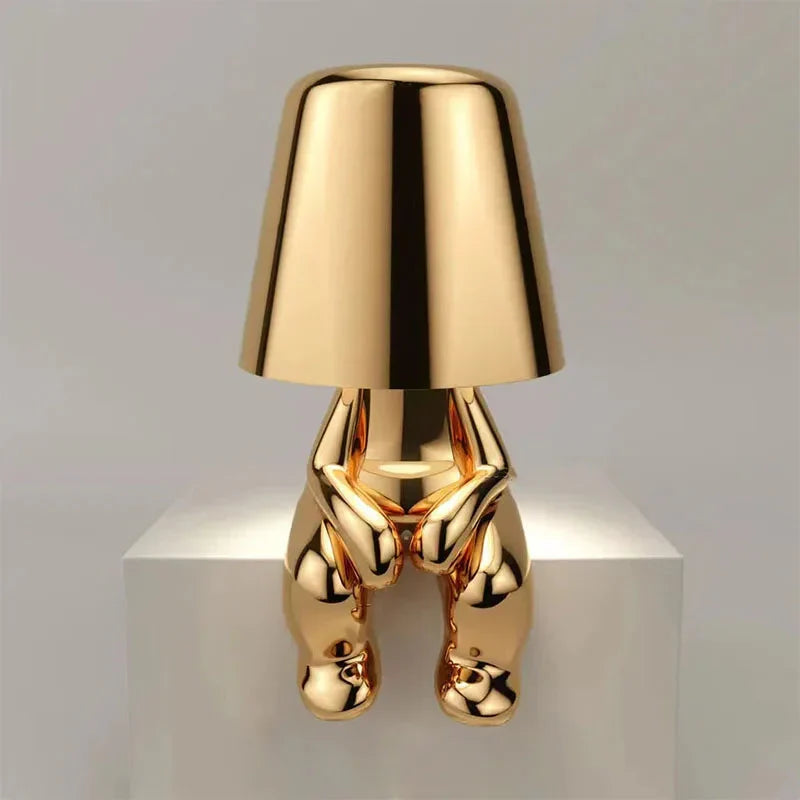 GlowCraft sfeerlicht, draadloos en dimbaar. USB oplaadbare LED lamp voor gezellige avonden.