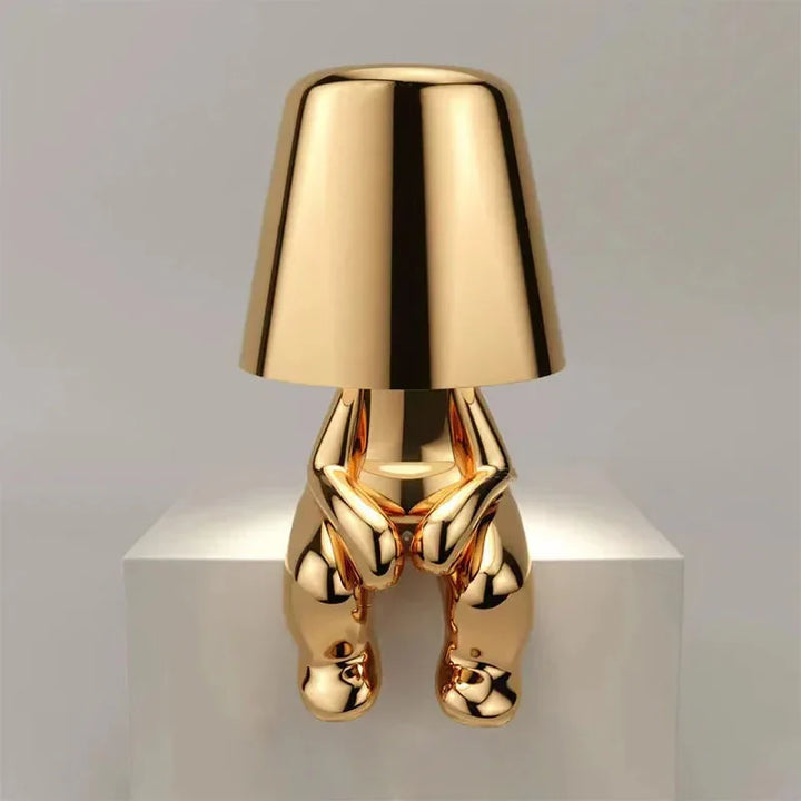 GlowCraft sfeerlicht, draadloos en dimbaar. USB oplaadbare LED lamp voor gezellige avonden.