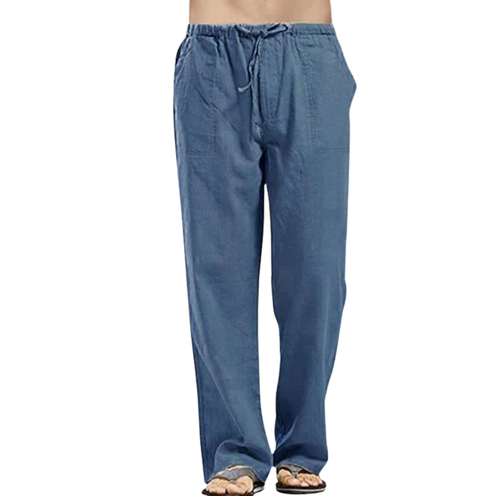 Casual heren zomerbroek met oversized pasvorm, luchtig en comfortabel. Ideaal voor vakantie of een relaxte zomerdag.