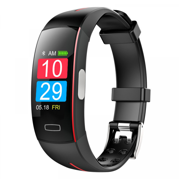 Draagbare Dion smartwatch, meet bloeddruk, hartslag, slaap en zuurstof. Slimme fitness tracker voor gezondheid.