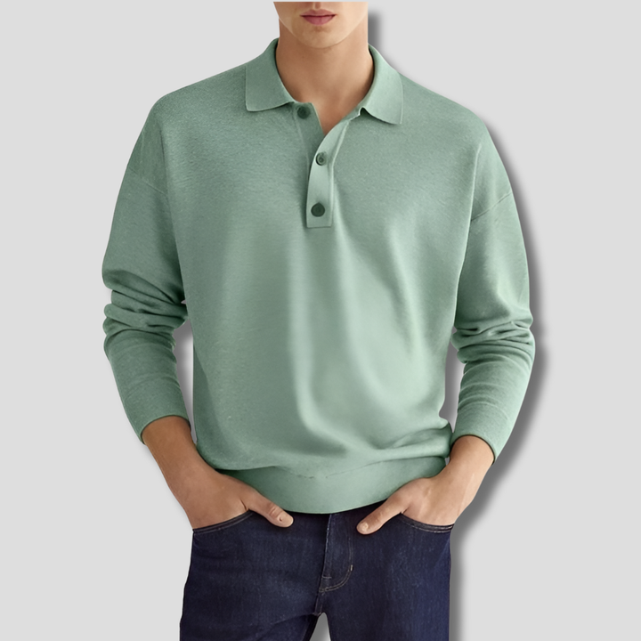 Modieus herenpolo, ideaal voor zomerkleding en elke gelegenheid. Een veelzijdige toevoeging.