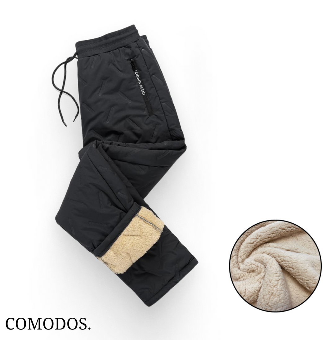 Warme heren winterbroek, ideaal voor koudebescherming. Waterafstotend en comfortabel voor buitenwerk.