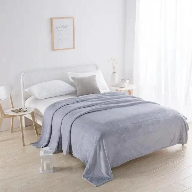 Heerlijk zachte fluwelen deken; comfortabele VelvetLux plaid perfect voor bank en extra warmte.