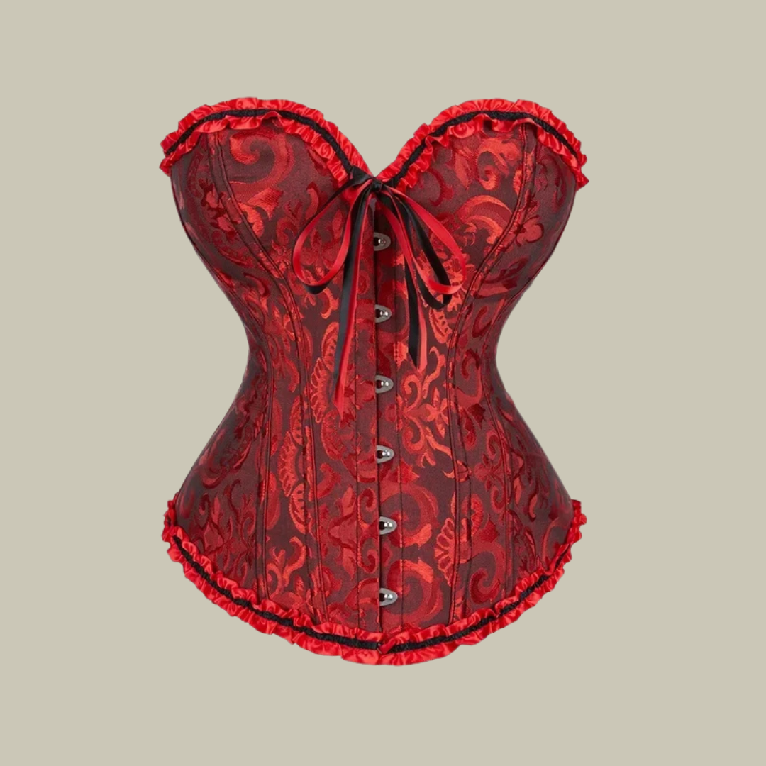 Corrigerend dames corset, zorgt voor een perfecte pasvorm. Sexy bustier top voor elegante avondkleding.