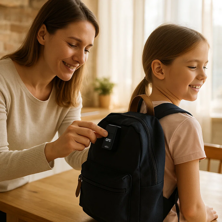 Mini GPS-tracker met ingebouwde geluidsopname functie; ideaal voor discrete monitoring.