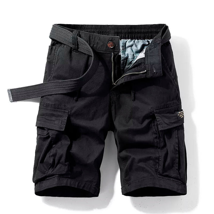 Praktische heren cargoshort, jouw comfortabele korte broek voor warme zomerdagen.