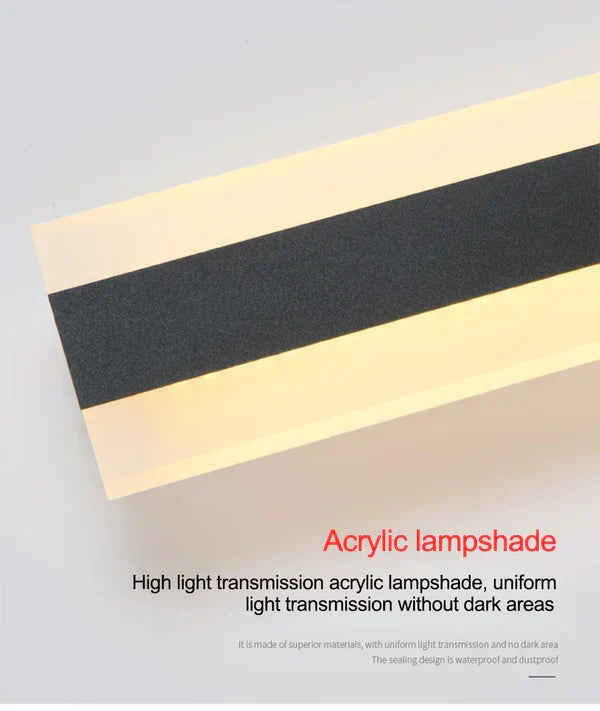 Moderne buitenmuurlamp met duurzame LED voor sfeervolle en functionele tuinverlichting.