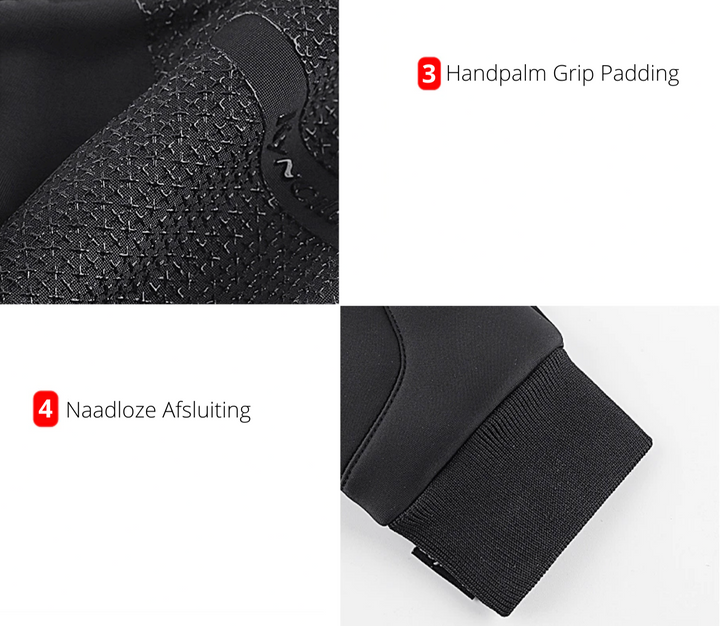 Essentiële warme touch handschoenen voor heren en dames; winddicht, waterafstotend voor winterse outdoor.