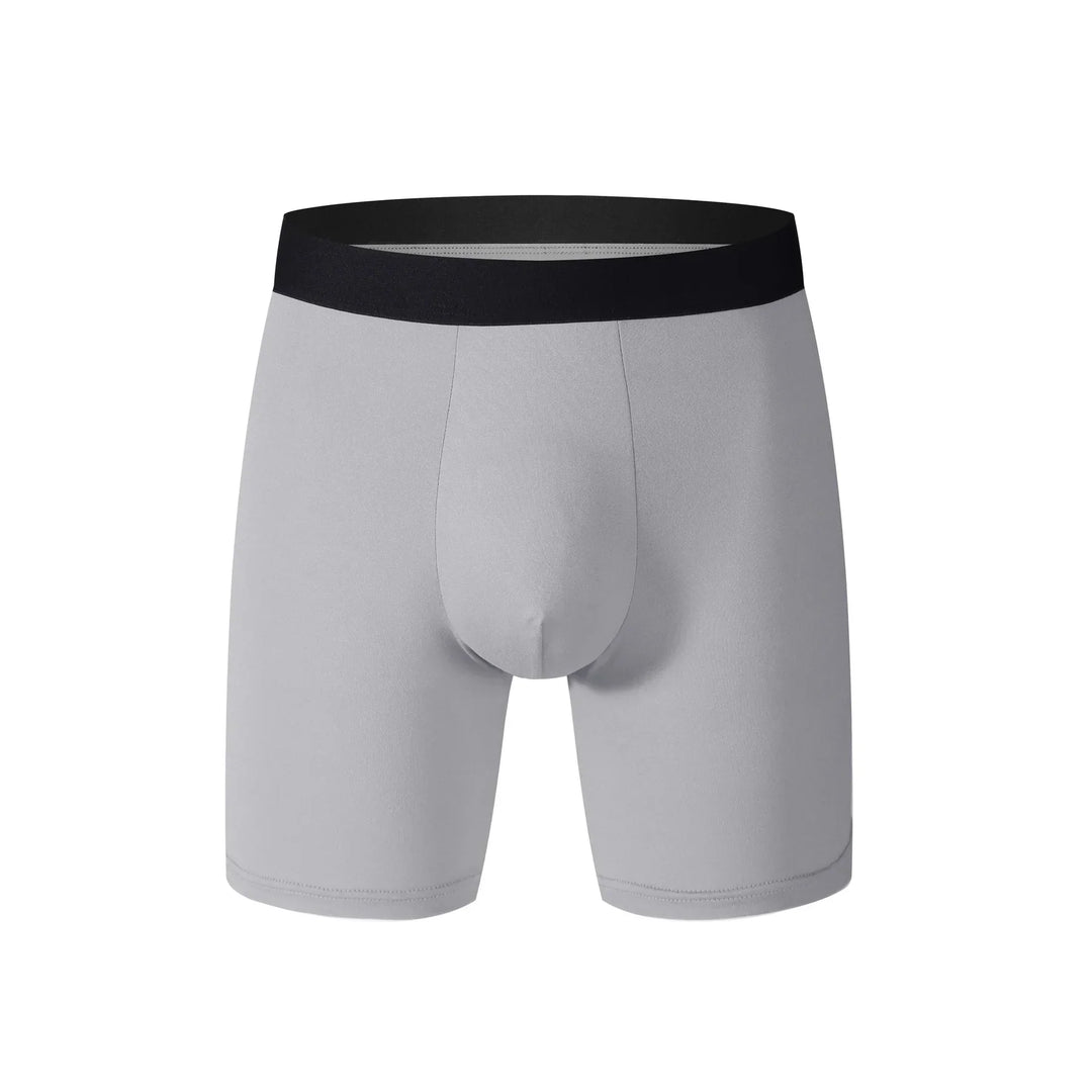 Basic heren boxershorts, set van 3, bieden ondersteuning en comfort met een fijne middelhoge taille.