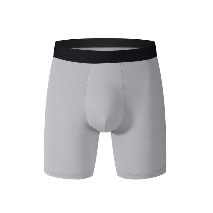 Basic heren boxershorts, set van 3, bieden ondersteuning en comfort met een fijne middelhoge taille.