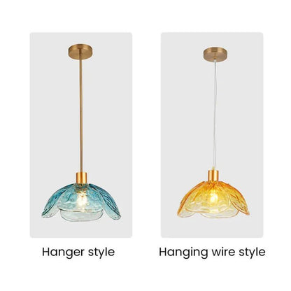 Bloemenblad Hanglamp - Elegant Nachtlampje