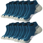 8 paar blauw