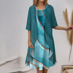 Blauw en groen
