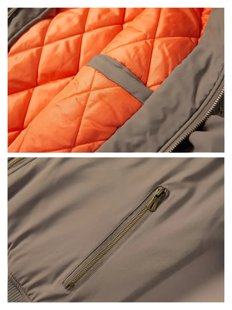 Elegante lichtgrijze tussenjas voor mannen, comfortabel en veelzijdig. Essentiële bovenkleding.