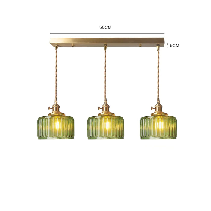 Sfeerbepalende Harrison hanglamp, kristal en vintage design voor een unieke uitstraling.