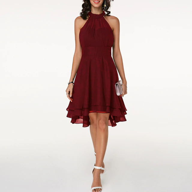 Feestelijke dames zomerjurk Lara, elegant ontwerp, ideaal voor zomerse evenementen.