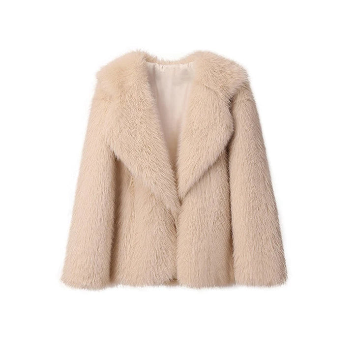 Modieuze oversized winterjas, pluizig en warm, voor een comfortabele en trendy look.