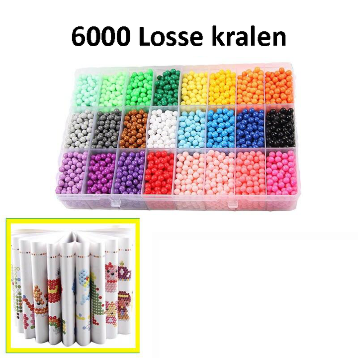 Eenvoudig te gebruiken DiamondPen kralenset voor kinderen; educatief speelgoed voor creatieve momenten.