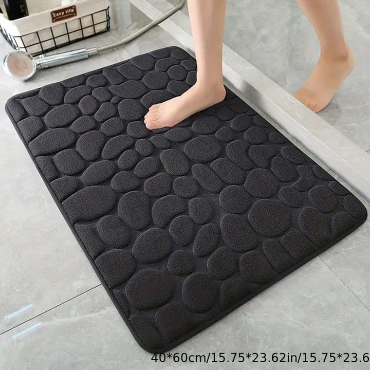 Huisdecoratie badmat: antislip, absorberend en comfortabel voor uw voeten.