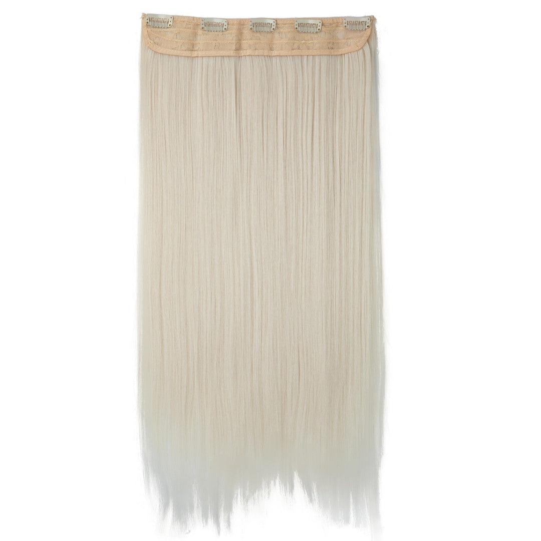 Dames hairextensions: clip-in keratine voor direct lang haar en indrukwekkend natuurlijk volume.