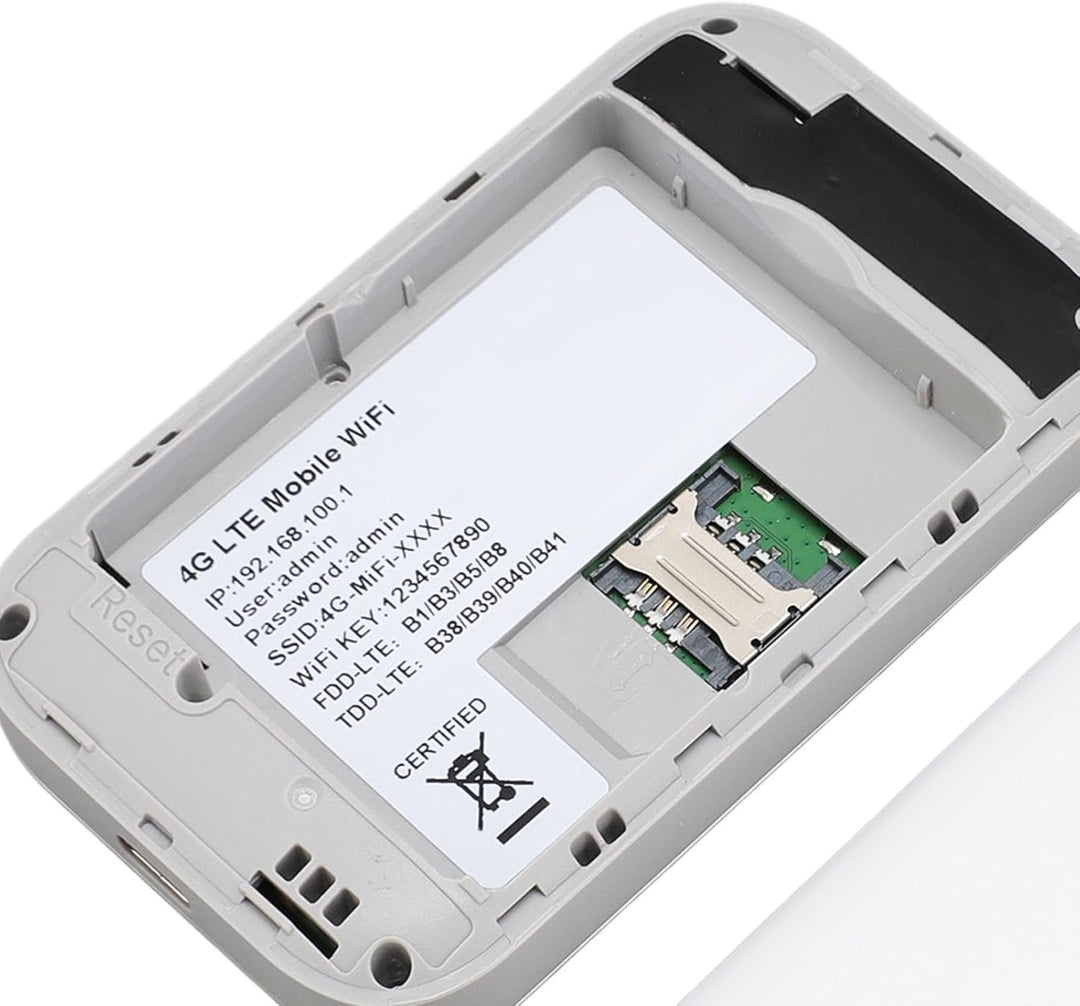Universele 4G LTE internet hotspot, biedt snelle en veilige connectiviteit voor al je apparaten.