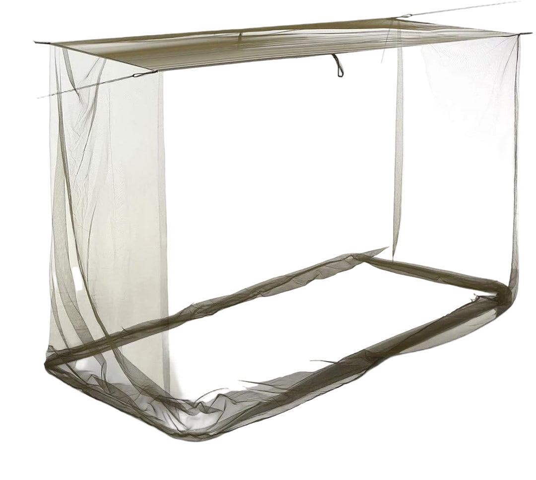 Geniet ongestoord buiten met dit rechthoekige insectennet, perfect voor ontspanning.