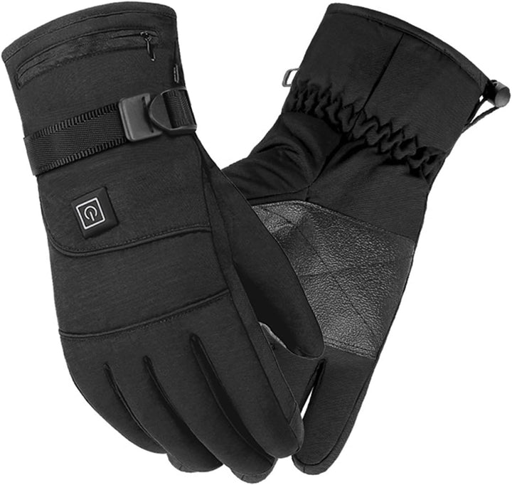 Waterdichte, winddichte unisex verwarmde handschoenen; perfect voor skiën, motorrijden & buitenactiviteiten.