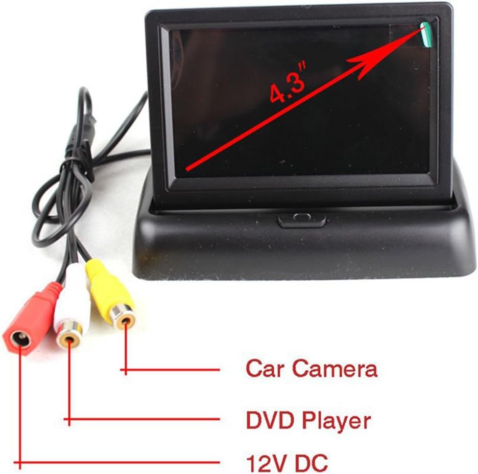 Draadloze achteruitrijcamera met geavanceerd nachtzicht voor helder beeld in het donker; essentieel voor veilig parkeren.